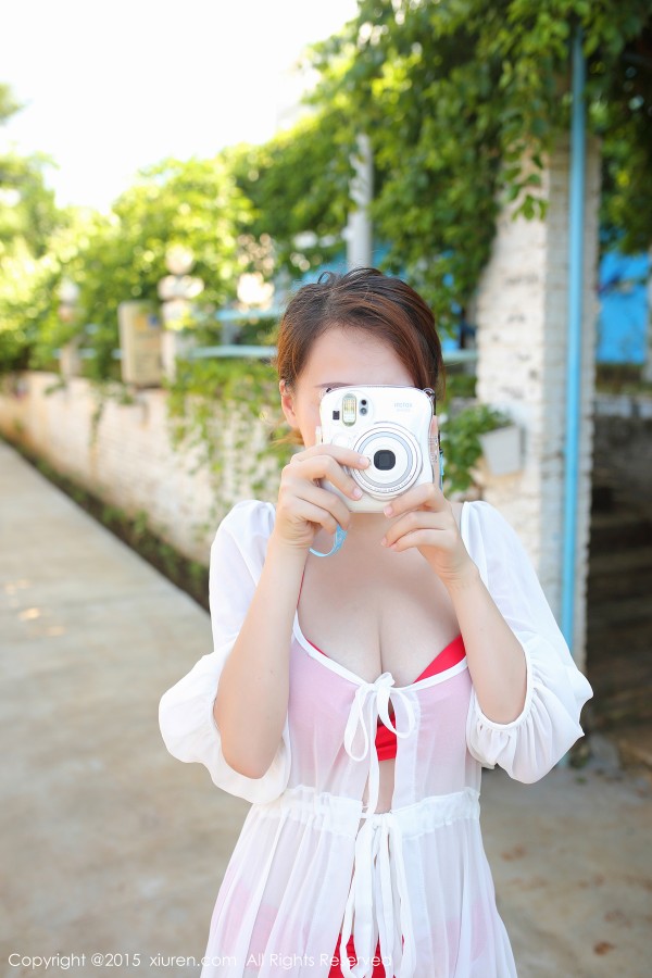 XiuRen 秀人 No.399 大胸美眉丽莉Lily连体性感内衣外拍！