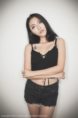 XiuRen 秀人 No.617 BOBO美女黑色背心写真私房套图！