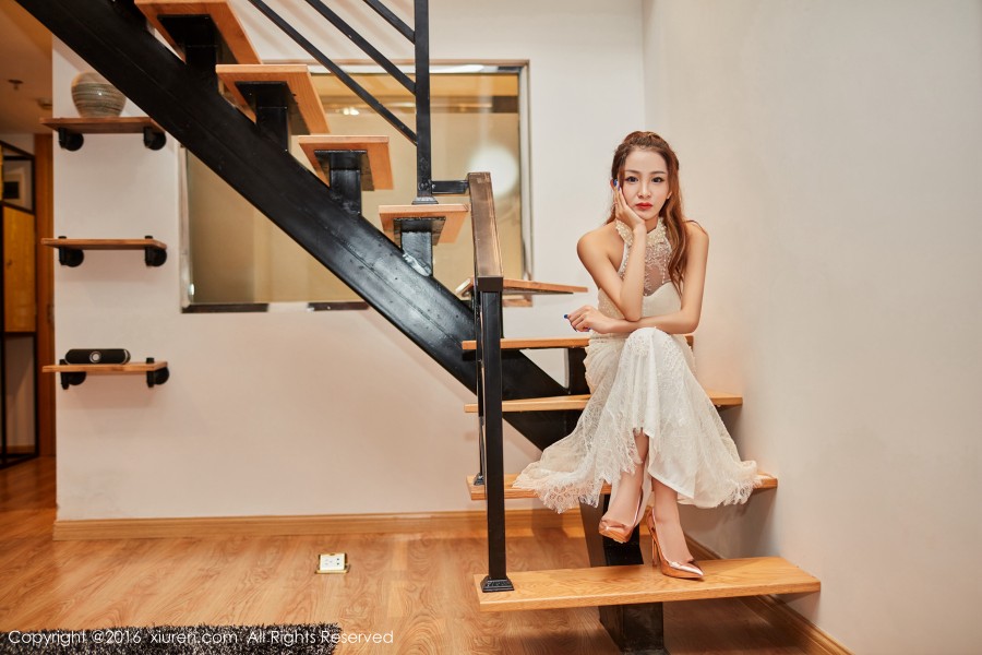 XiuRen 秀人 No.631 Sugar梁莹蕾丝丁字裤模特写真！