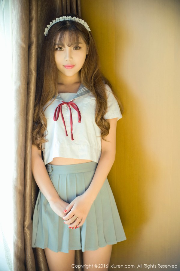 XiuRen 秀人 No.651 周予然清纯爆乳少女可爱俏皮！