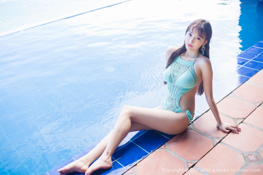 IMiss 爱蜜社 Vol.147 sugar小甜心CC清纯女神比基尼套图美照！