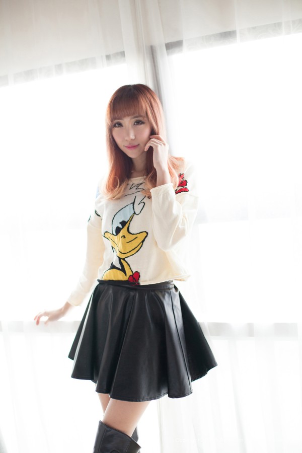 XiuRen 秀人 No.054 鹿小茜透明薄纱黑裙内衣私房！