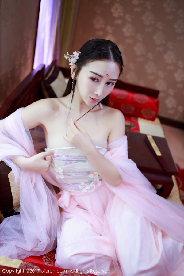 XiuRen 秀人 No.804 邹晶晶女王爆乳性感乳贴古装美人！