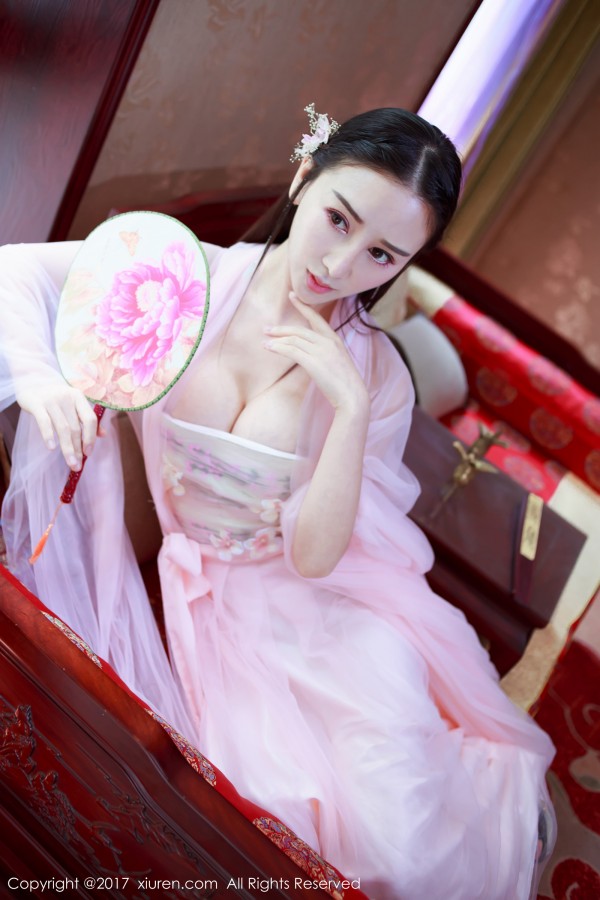 XiuRen 秀人 No.804 邹晶晶女王爆乳性感乳贴古装美人！