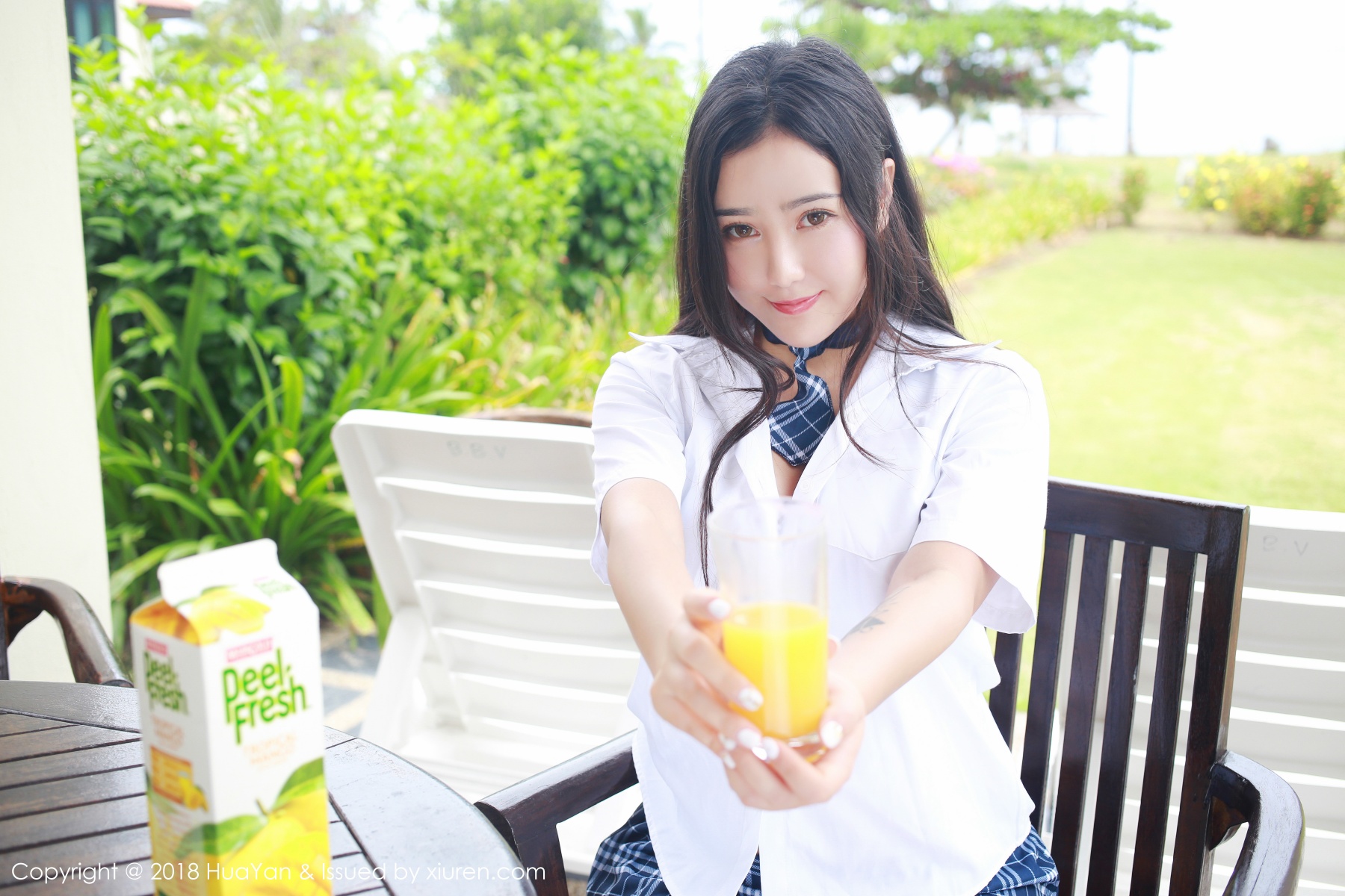 花の颜 [HuaYan] 2018.12.25 VOL.060 Manuela玛鲁娜