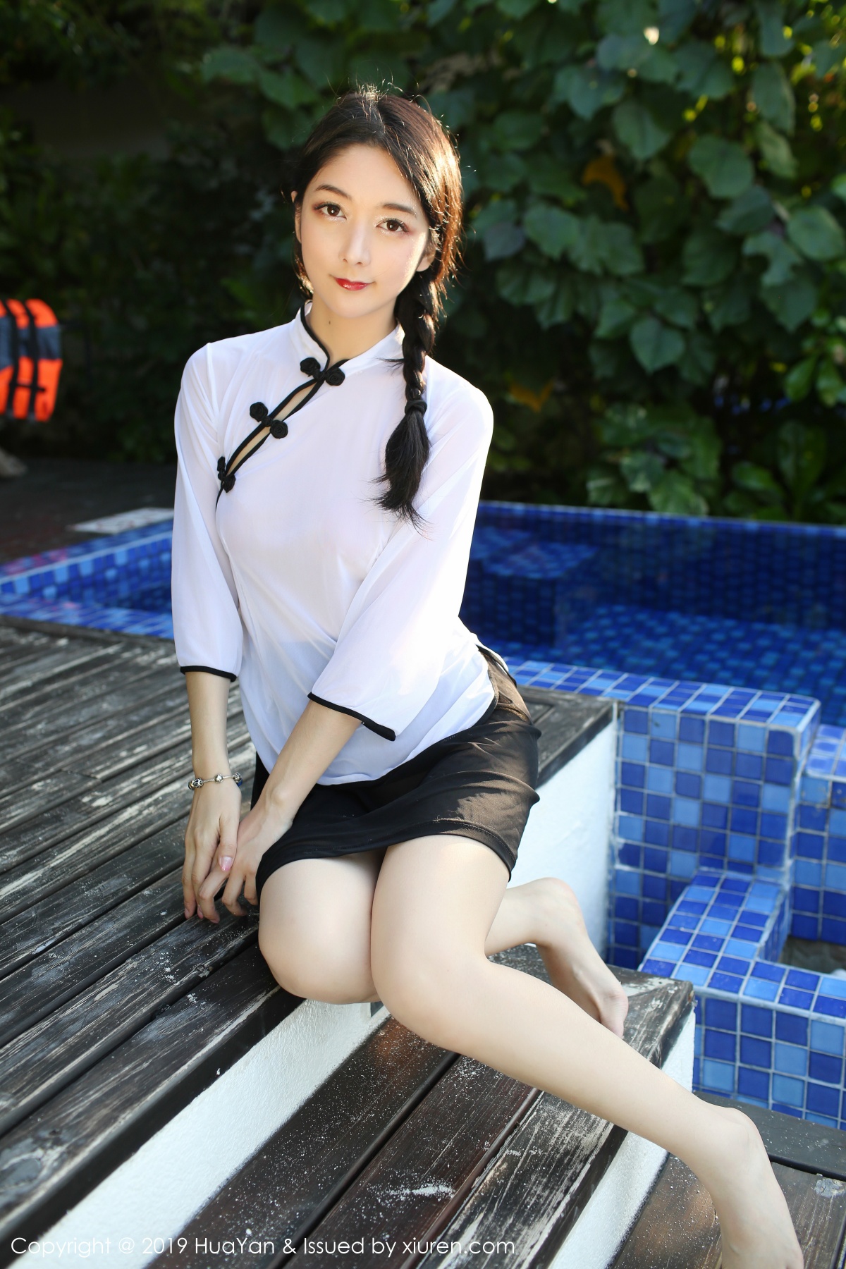 花の颜 [HuaYan] 2019.04.25 VOL.065 Angela喜欢猫