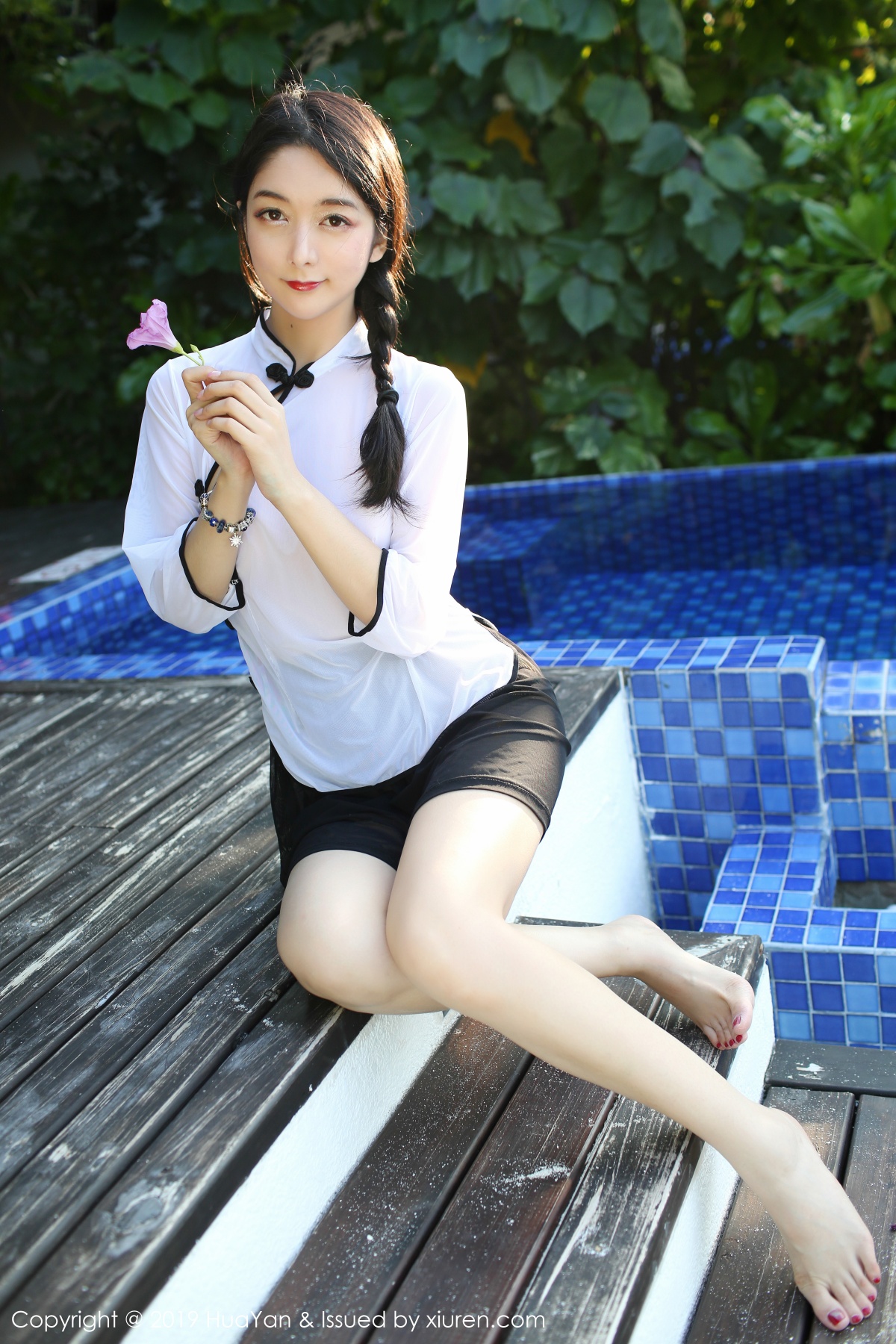 花の颜 [HuaYan] 2019.04.25 VOL.065 Angela喜欢猫