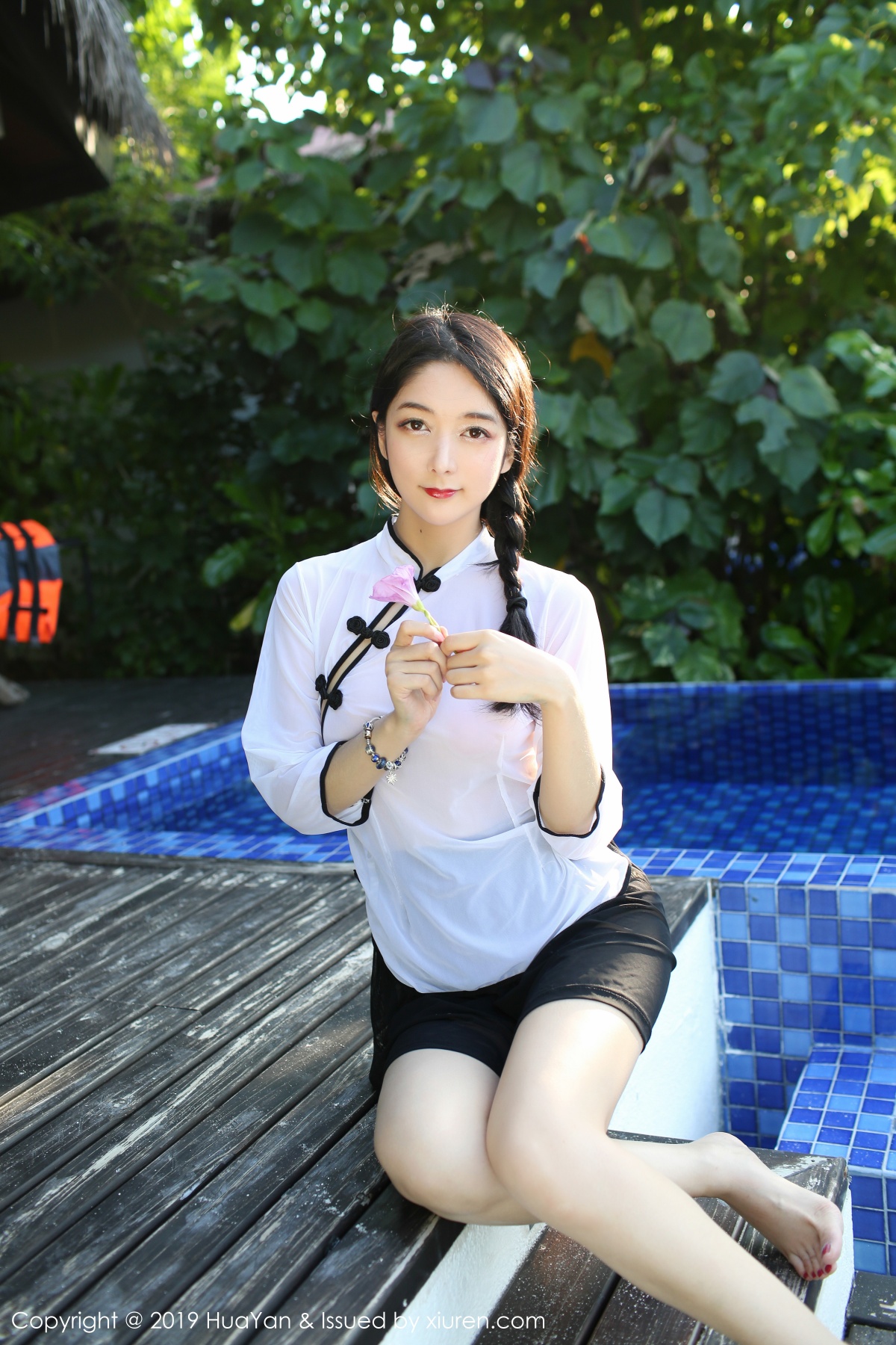 花の颜 [HuaYan] 2019.04.25 VOL.065 Angela喜欢猫