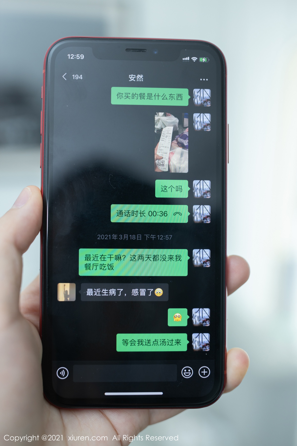 [XIUREN] 2021.04.21 安然Maleah