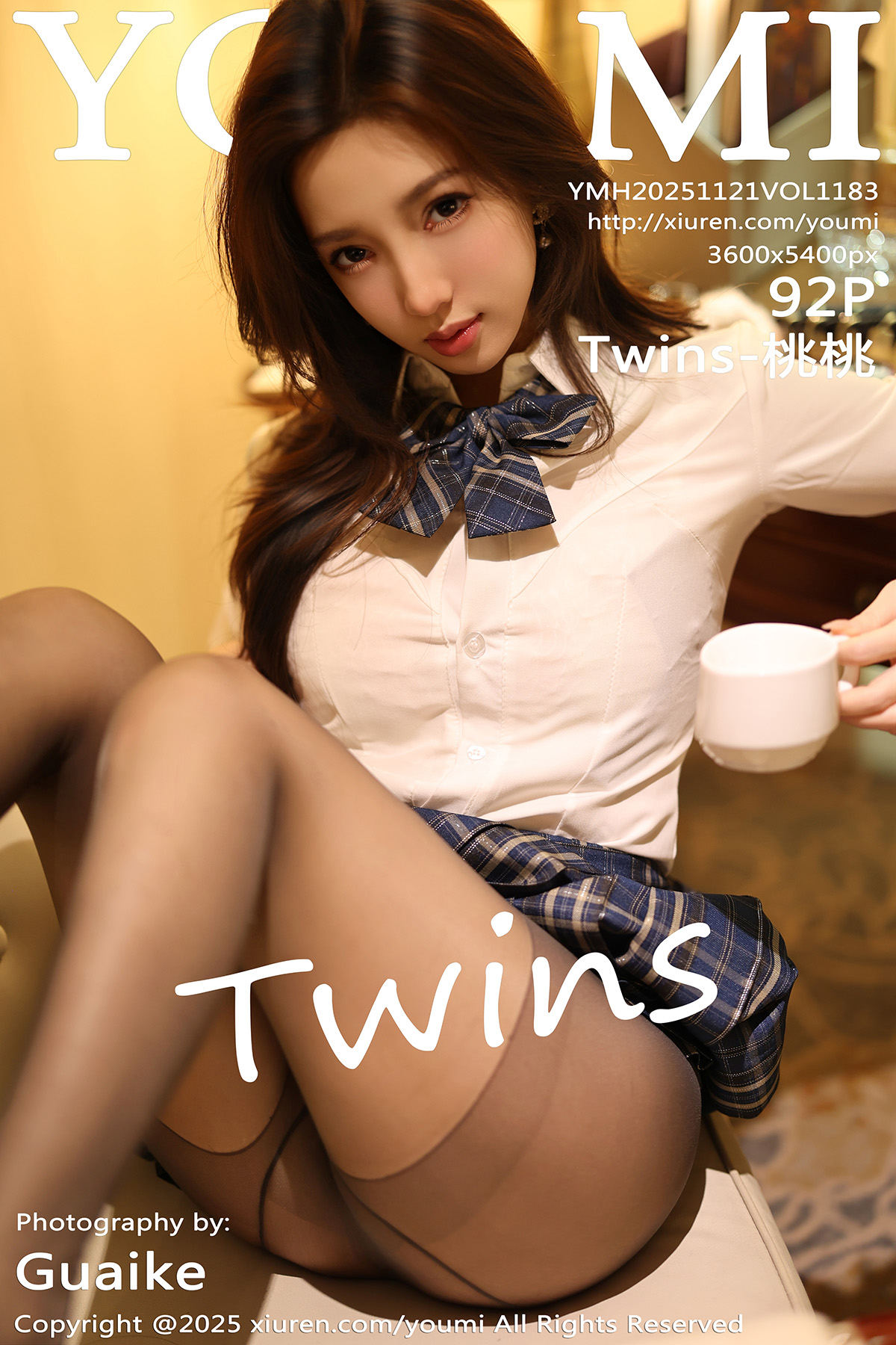 尤蜜荟 [YOUMI] 2025.11.21 VOL.1183 Twins-桃桃