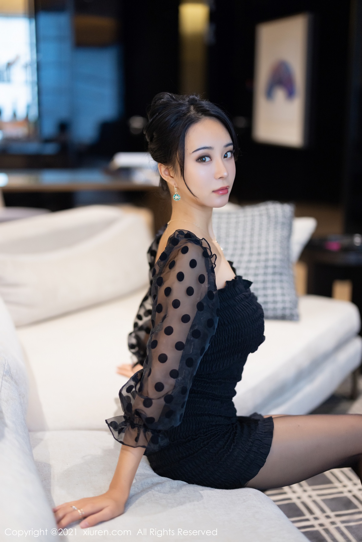 秀人 [XIUREN] 2021.05.31 蓝夏Akasha