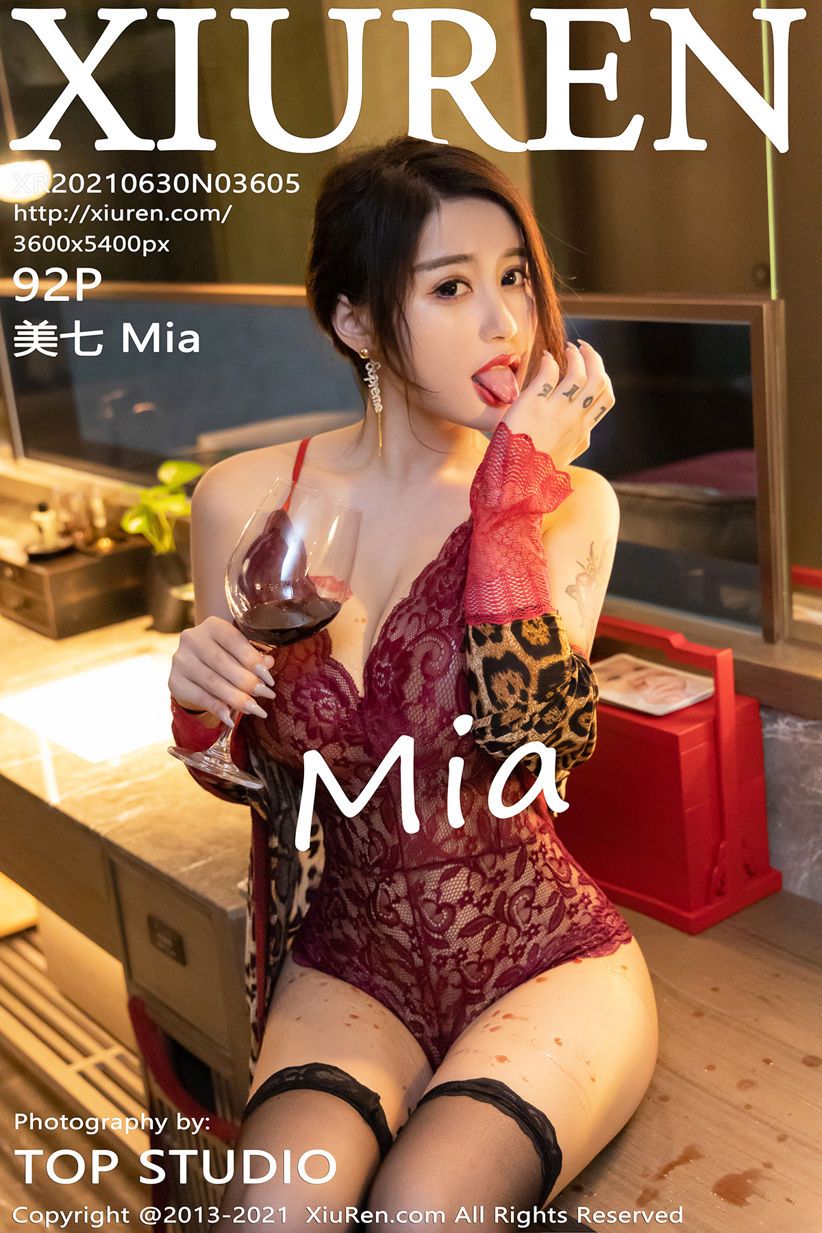 秀人 [XIUREN] 2021.06.30 美七 Mia