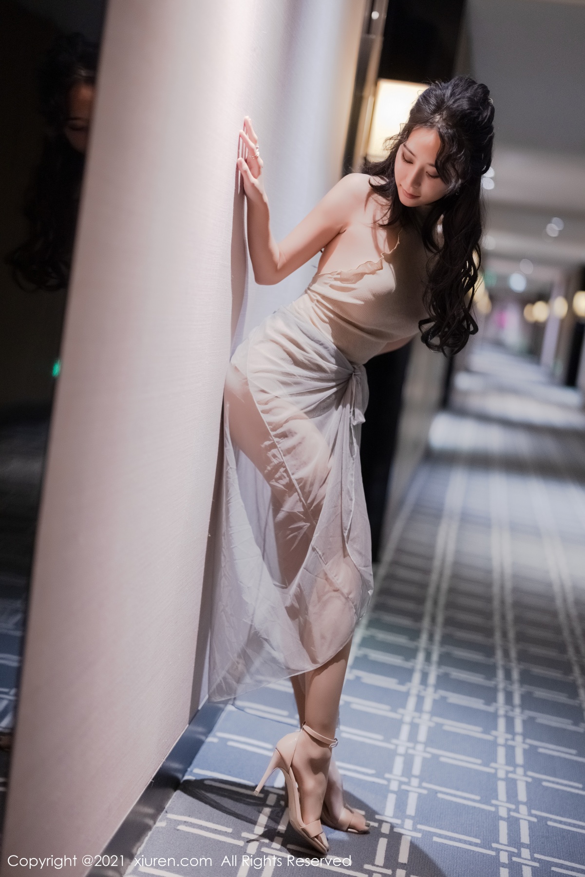 秀人 [XIUREN] 2021.07.01 蓝夏Akasha